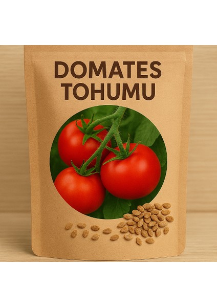 Yerli Bahçe Domatesi Tohumu 10 Gram - Yüksek Verim, Doğal Lezzet