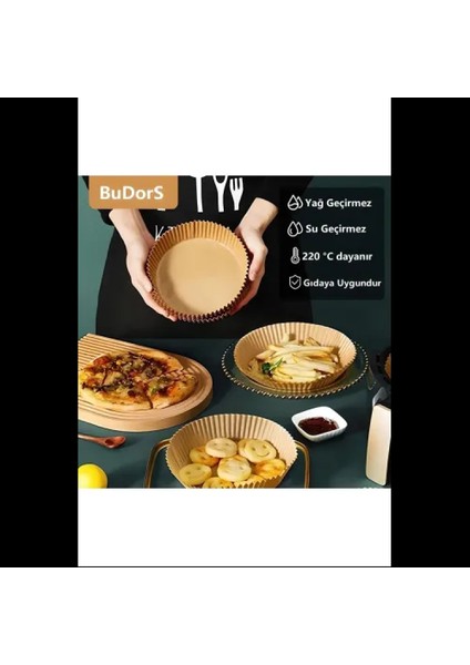 Fritöz Pişirme Kağıdı 50 Adet fırsatları