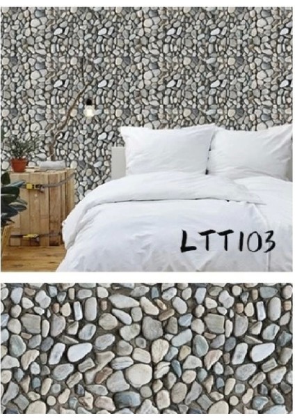 Çakıl Taşı Kaplama Kağıdı 3 Metre