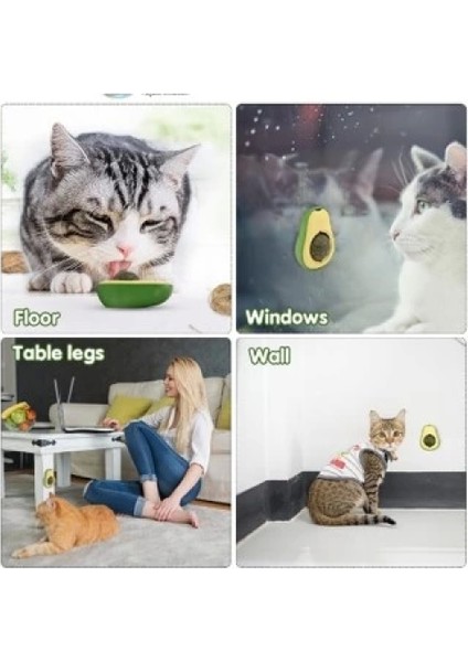 Avokado Tasarımlı Kedi Yalama Topu indirimleri
