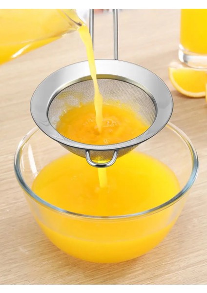 Inox Süzgeç Seti - 3 Boy Çok Amaçlı Süzgeç 304 Çelik Profesyoneller Için 722028 fırsatları