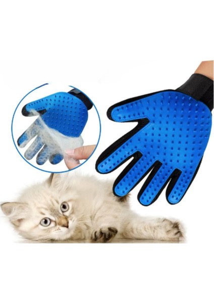 Wiforte Kedi Köpek Bakım Eldiveni – Silikon Masaj, Tüy Toplama ve Temizlik Eldiveni