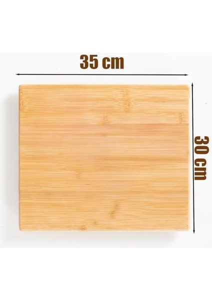 Bambu Peynir Pizza Tahtası Sunum Tahtası 360 Derece Dönen Yuvarlak Lüx Servis 35 x 30 x 1.5 cm fiyatları