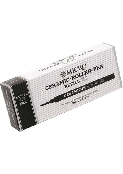 Mıcro Ceramıc Refil Siyah Seramik Refil 12EA/S