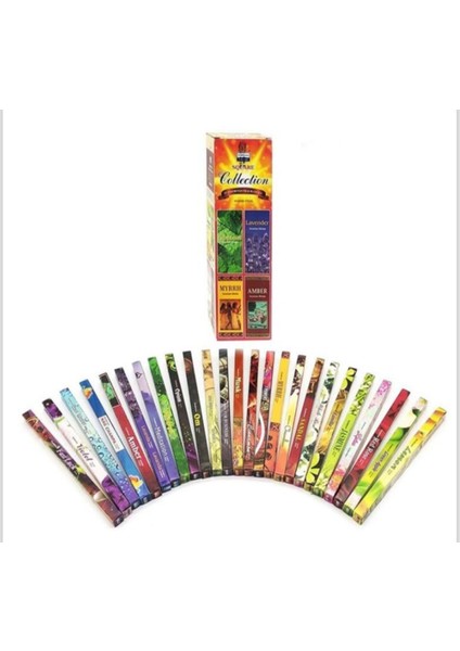 ve Yoga Için Organik Tütsü Seti - 175 Adet Doğal Tik Ağacı Çubukları + Ahşap Tütsülük Hediye