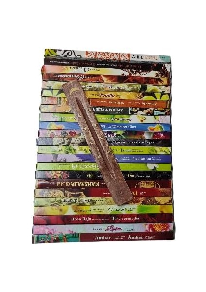 ve Yoga Için Organik Tütsü Seti - 175 Adet Doğal Tik Ağacı Çubukları + Ahşap Tütsülük Hediye fiyatları