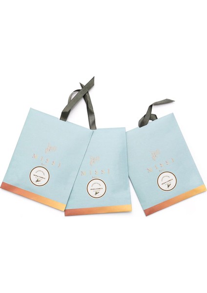 3 Adet Oud Vanilya Kokulu Zarf Seti