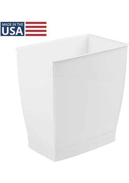 (White) - Mono Wastebasket Trash Can - Rectangular, White fiyatları
