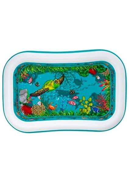 3D Undersea Adventure Şişirilebilir Oyun Havuzu 2,62 M x 1.75 M x 51 cm fiyatları