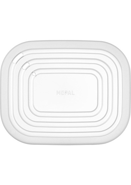 - Cirqula Mikrodalga Kapağı Dikdörtgen - Mepal's Cirqula Saklama Kabı Için Isıya Dayanıklı Kapak - Şeffaf Kapak Mikrodalga Fırına Uygundur ve Bulaşık Makinesinde Yıkanabilir