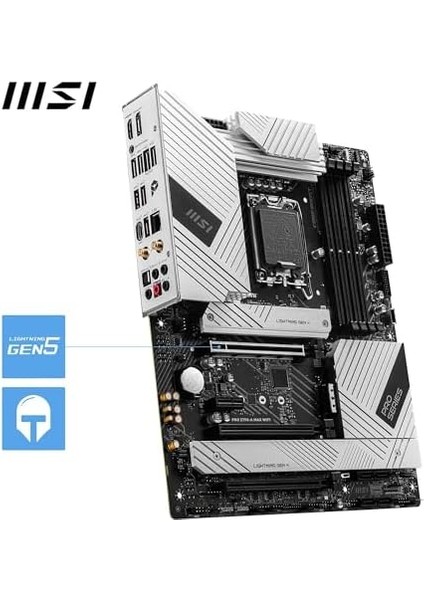 Pro Z790-A Max Wıfı Soket 1700 Ddr5 7800MHZ(OC) Pcı-E Gen5 M.2 Usb3.2 Dp HDMI 1x2.5g Lan Wı-Fı 7 Atx Anakart modelleri