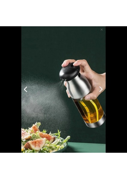 Çift Ölçekli Yağ ve Sirke Sprey Şişesi