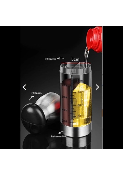 Çift Ölçekli Yağ ve Sirke Sprey Şişesi fırsatları