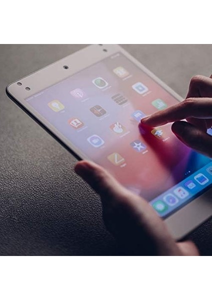 iPad 2 & 3 & 4 Tam Kaplayan Temperli Cam Ekran Koruyucu Beyaz modelleri