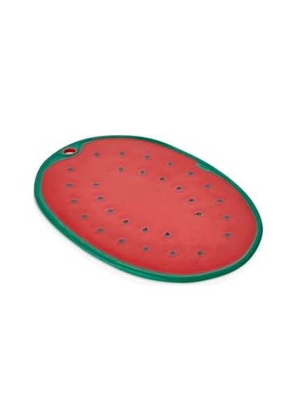 ve Hijyenik Plastik Kesim Panosu -Karpuz Desenli- Mutfakta Pratik ve Güvenli Kullanım-Mutfak ve Gıda Hazırlama Için Hijyenik, Bıçak Dostu modelleri