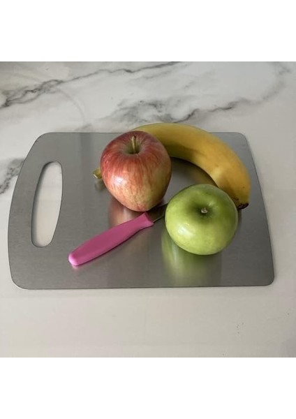 Çelik Kesme Tahtası 28CM x 20CM modelleri