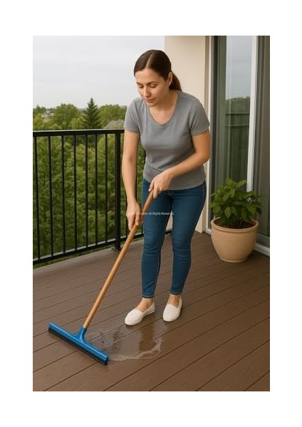 Yersil Çekçek, Sap Hariç, Plastik Gövdeli, Sert Zemin Uyumlu, Hafif Tasarım, Ergonomik Kullanım, Kolay Temizlik Sağlayan Dayanıklı Temizlik Aparatı (40 Cm) modelleri