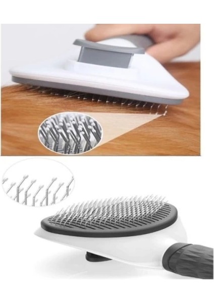 Otomatik Temizlenen Evcil Hayvan Tarağı Gri modelleri