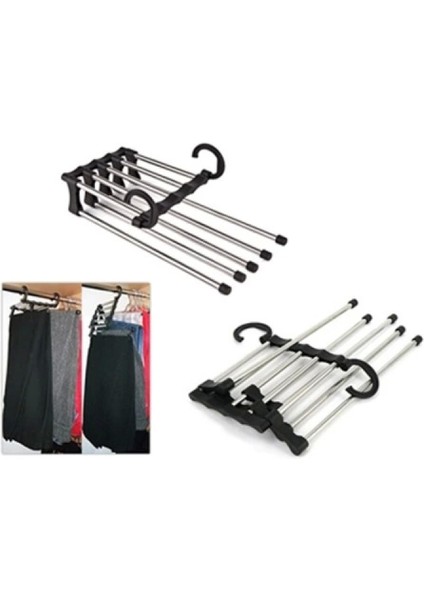 Hareketli Pantolon Askılığı 5 In 1
