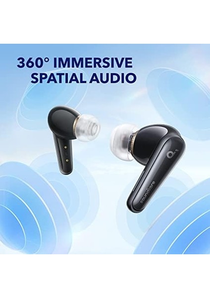 Liberty 4 Tws Bluetooth 5.3 Kulaklık, Hibrit Aktif Gürültü Önleme, A3952, Gece Yarısı Siyahı modelleri