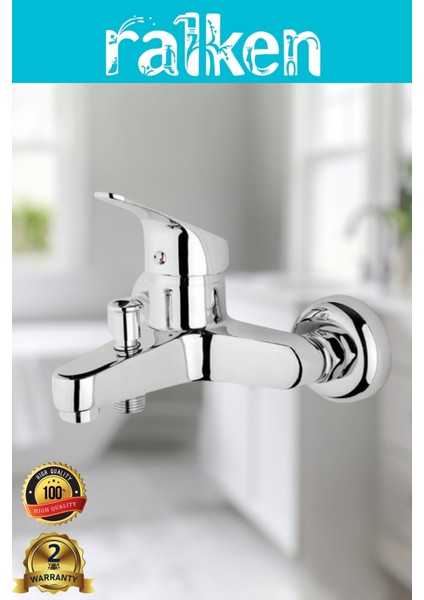 Krom Banyo Duş Bataryası Musluğu - %100 Pirinç, Paslanmaz, Ağır Gövde fiyatları