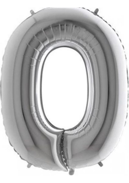 Gümüş Rengi Folyo Balon 1 Metre indirimleri