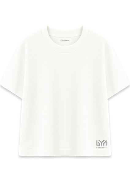 Stay Trippy Little Hippie Kadın Oversize Ekru Tişört fiyatları