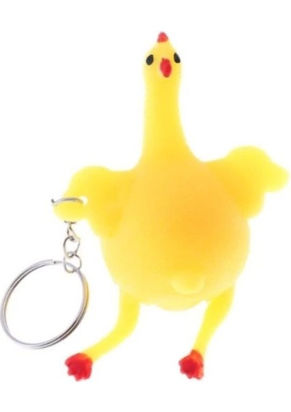 Squishy Yumurtlayan Tavuk Anahtarlık modelleri