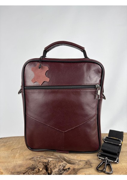 Deri El Çantası Telefon Bölmeli Bordo indirimleri