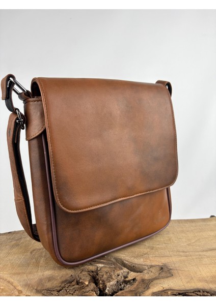 Gerçek Deri Postacı Çanta Taba modelleri