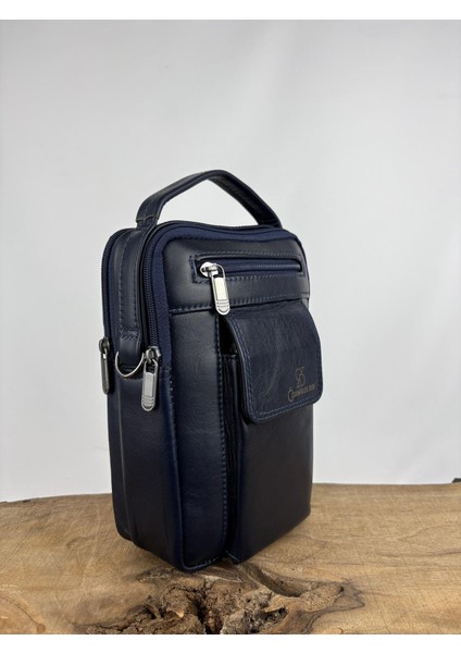 Hakiki Dana Derisi El Çantası Lacivert fiyatları