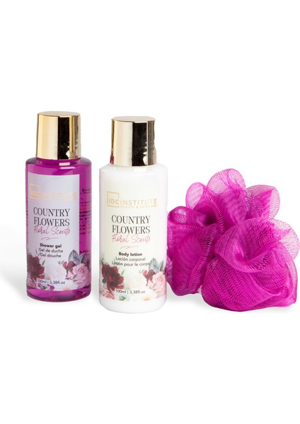 Idc Instıtuteıtute Country Flowers 3'lü Banyo Seti
