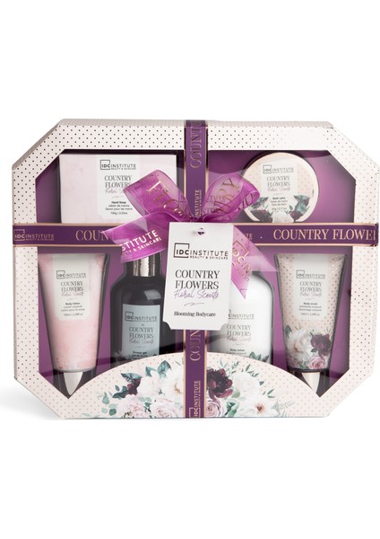 Idc Instıtuteıtute Country Flowers 6'lı Çantalı Banyo Seti fiyatları