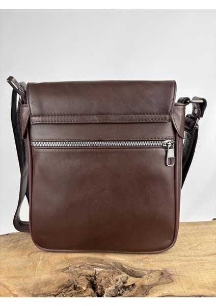 Gerçek Deri Postacı Çanta Kahverengi indirimleri