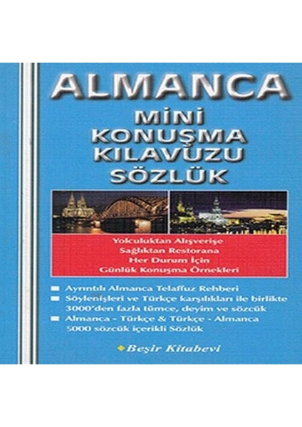 Almanca Mini Konuşma Kılavuzu Sözlük
