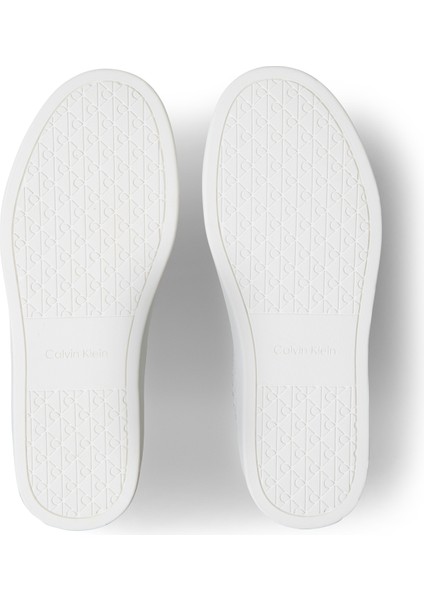 Beyaz Erkek Sneaker Classıc Cupsole Laceup Aop