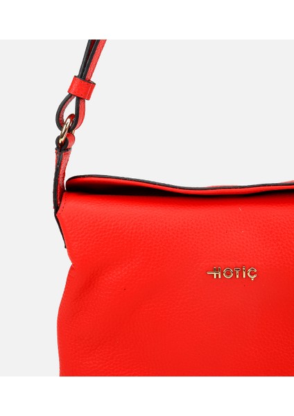 03CAH309130A740 KADIN Deri Kırmızı Ayarlanabilir Askılı Omuz Çantası fiyatları