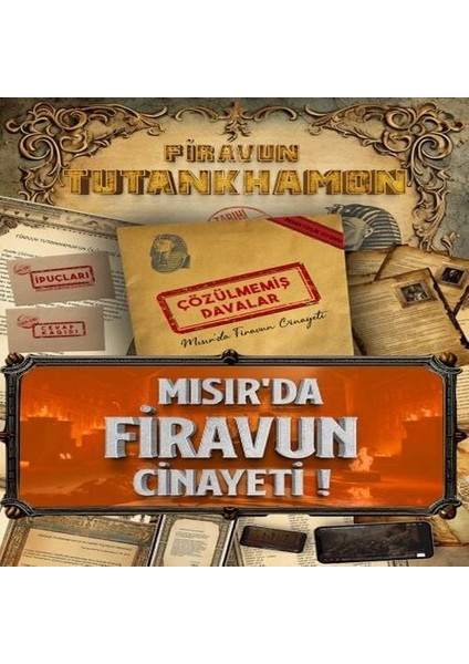 Mısır’da Firavun Cinayeti - Dedektif Oyunu