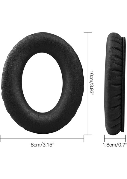 Bose Quietcomfort 2 QC25 Ae2 Qc2 QC15 AE2I AE2W QC35 QC35 Ii Soundtrue Soundlink Uyumlu Kulaklık Süngeri Pedi Yastığı Yastık Ped Minder Earpad fiyatları