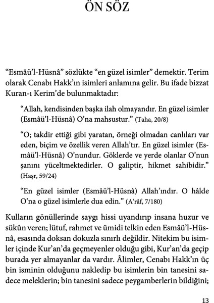 Esmâü'l-Hüsnâ Şerhi - Abdullah Simavi fırsatları