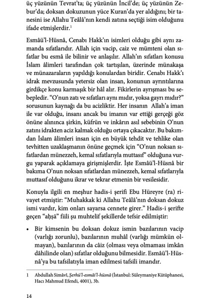 Esmâü'l-Hüsnâ Şerhi - Abdullah Simavi indirimleri