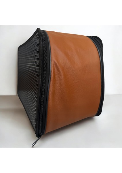 Kedi ve Köpek Taşıma Çantası Kabinboy 23X30X40 Taba Renk