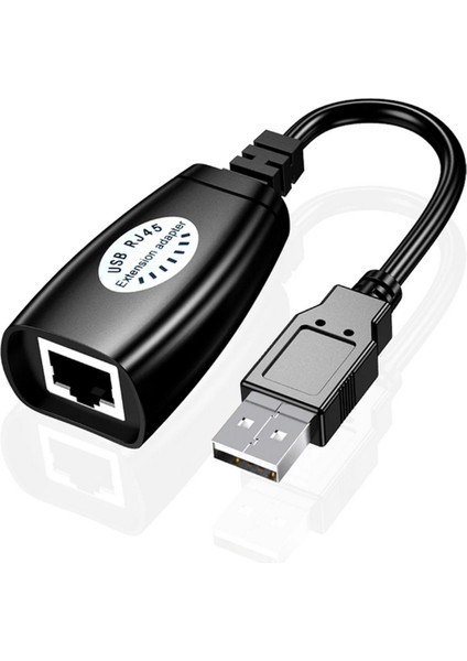 USB Extrender, 50 Metre RJ45, USB Uzatma Kablosu, Cat5 – Cat6 Uyumlu,
