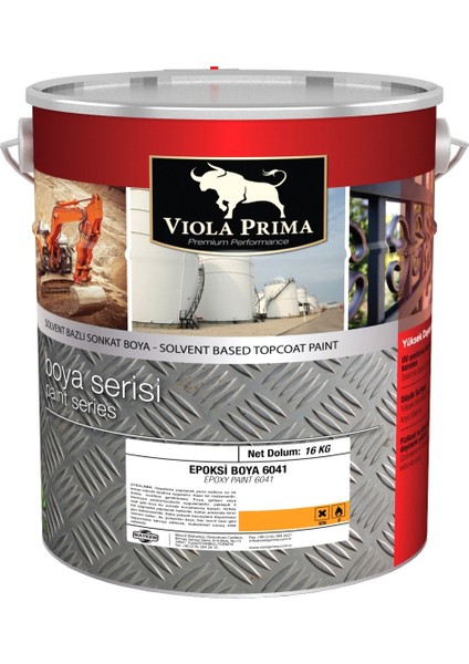 Epoksi Boya 6041 Beyaz 3 kg