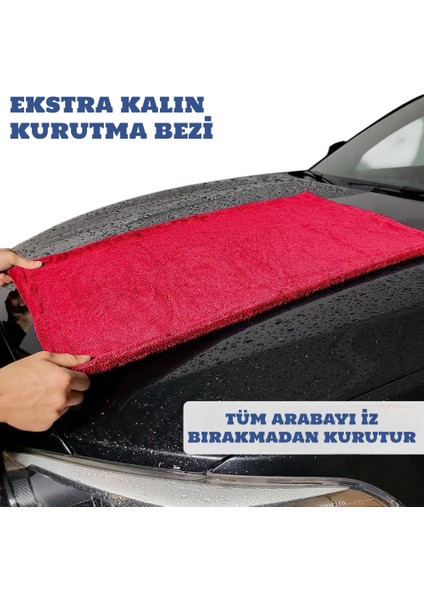 Tomahawk Mikrofiber Araba Temizleme Havlusu Çift Taraflı 1200 Gsm Premium Araç Bakım Ultra Emici Kurutma Bezi 80x50cm fiyatları