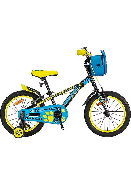 Bobcat - 16'' - Vitessiz - V.b. - Siyah-Mavi/açık Sarı