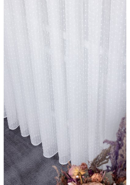 Keten Evrim Ekru 1/3 Sık Pileli Ütü Istemez Kırışmaz Yeni Sezon Salon Oda Tül Perdesi fırsatları