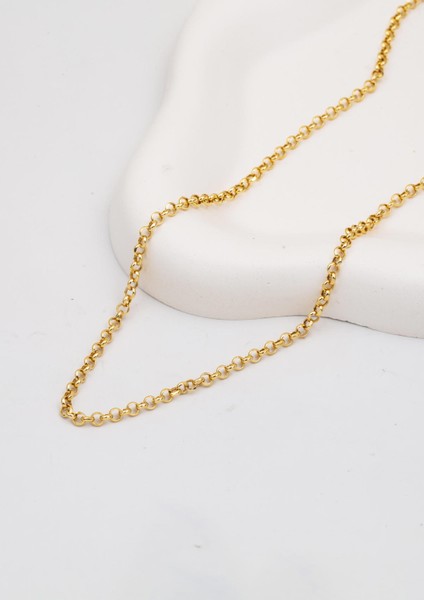 Doc Halkalı Altın Zincir 55 Cm. modelleri