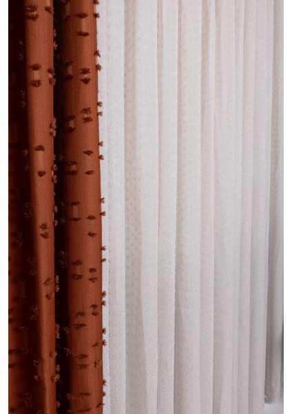 Keten Evrim Bej 1/2.5 Normal Pileli Ütü Istemez Kırışmaz Yeni Sezon Salon Oda Tül Perdesi modelleri