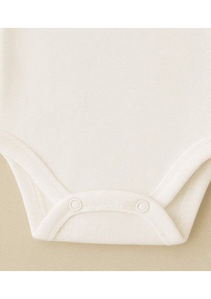 5'li Beyaz Askılı Body Pamuklu Dokuma Hassas Ciltler İçin Uygun fırsatları